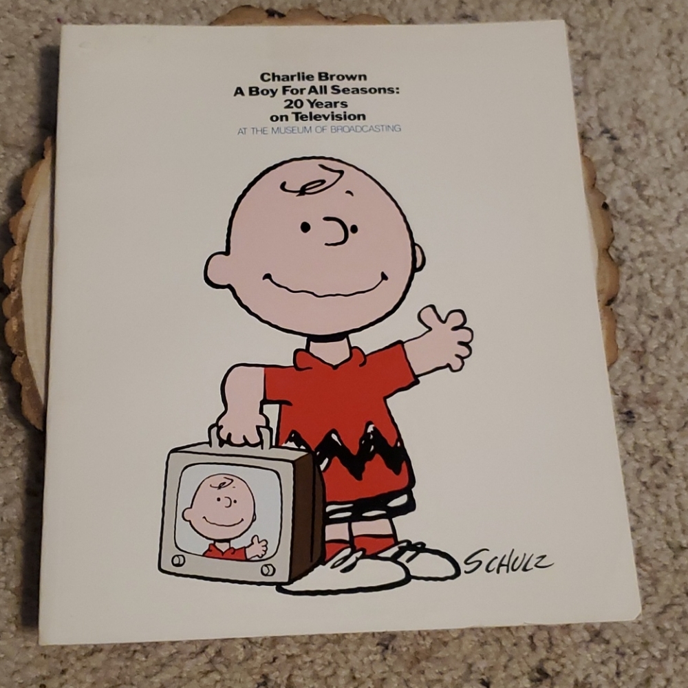 Charlie Brown A Boy for All Seasons Booklet 1984